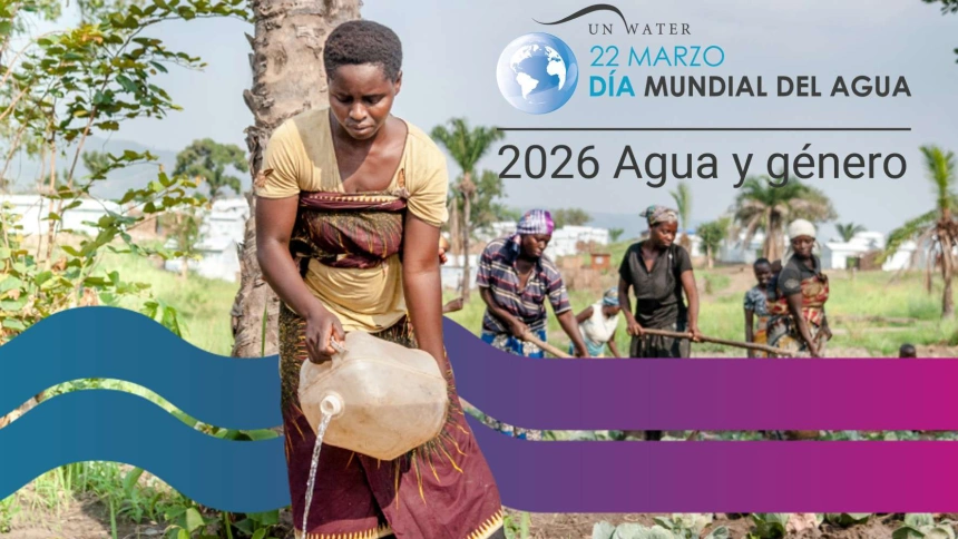 El lema de este año es "Agua y género"
