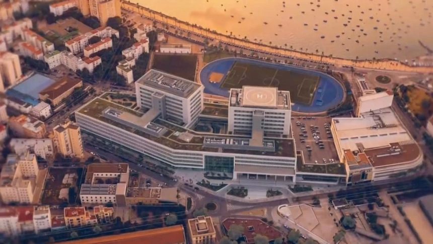 Imagen de lo que será el nuevo hospital de Cádiz