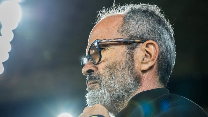 Álvaro Cervera en un partido del CD Tenerife