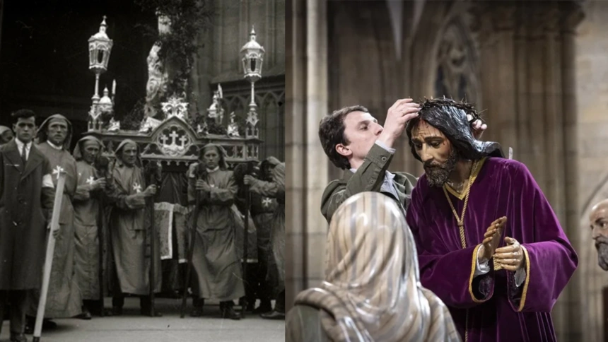 Las procesiones vuelven a San Sebastián