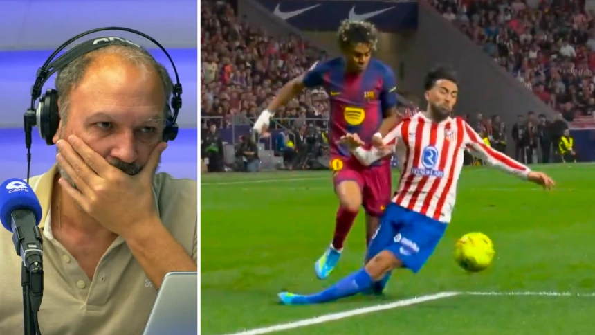 Pedro Martín y la roja a Nico González