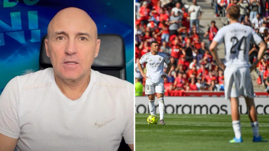 Maldini y los jugadores del Real Madrid