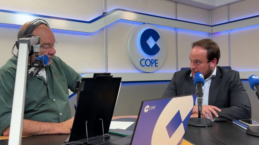 Ángel Expósito con Javier Santacruz