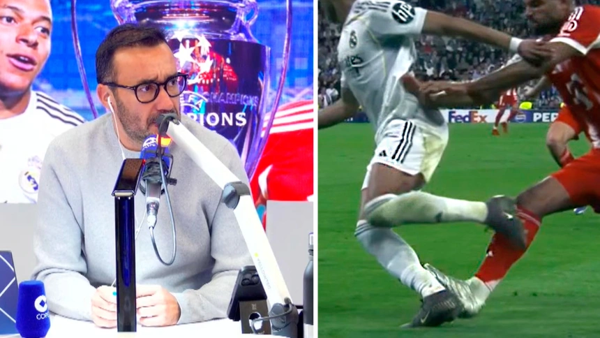 Juanma Castaño analiza el pisotón de Tah a Mbappé