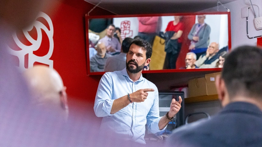 (Foto de ARCHIVO)El candidato a la Secretaría General del PSOE extremeño Álvaro Sánchez CotrinaREMITIDA / HANDOUT por CANDIDATURA DE ÁLVARO SÁNCHEZ COTRINAFotografía remitida a medios de comunicación exclusivamente para ilustrar la noticia a la que hace referencia la imagen, y citando la procedencia de la imagen en la firma25/3/2026