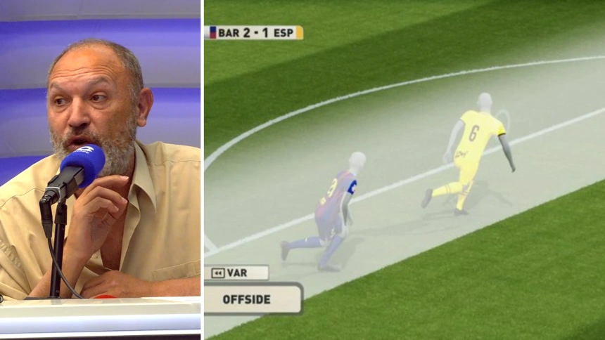 Pedro Martín y el fuera de juego milimétrico de Eric García