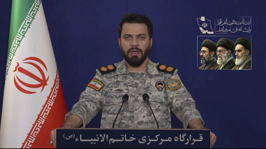 El portavoz del Cuartel General Central de Jatam al Anbiya de Irán, el teniente coronel Ebrahim Zolfaqari