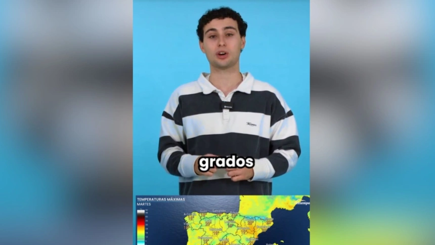 Adrián Martínez, meteorólogo