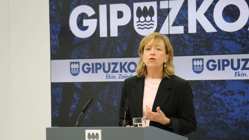Eider Mendoza, diputada general de Gipuzkoa