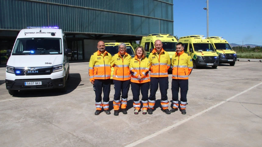 El SEM de Terres de l'Ebre se refuerza: más ambulancias, personal y tecnología para una respuesta más rápida