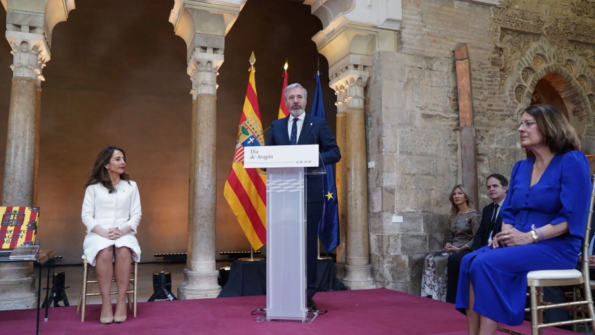 Así ha sido el acto principal del Día de Aragón en La Aljafería