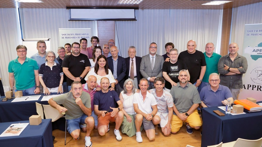 Asistentes a la XVIII Asamblea de APPRECE Andalucía
