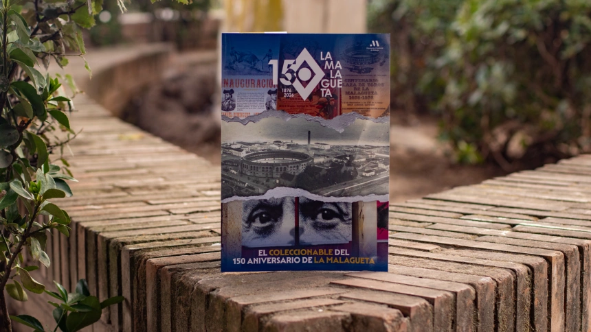 Portada del album coleccionable sobre la historia de La Malagueta