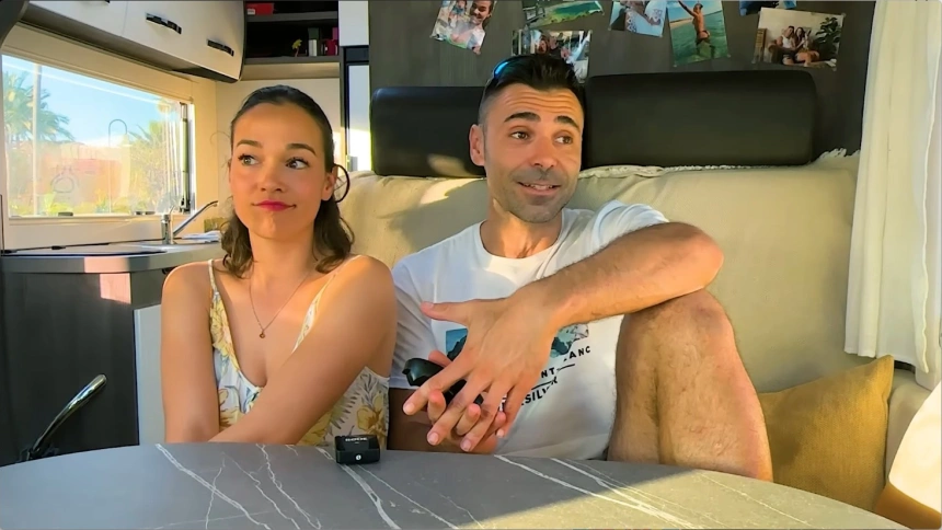 José y Patri cuentan cómo es su vida en una caravana