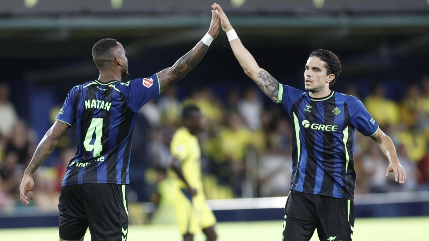 Gol de Natan (Villarreal, 1 - Betis, 2)