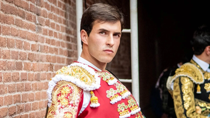 Samuel Navalón, antes de un paseíllo en Las Ventas