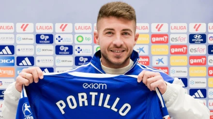 Portillo, nuevo jugador del Real Oviedo