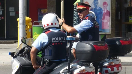 Una policía de paisano la descubrió "in fraganti"