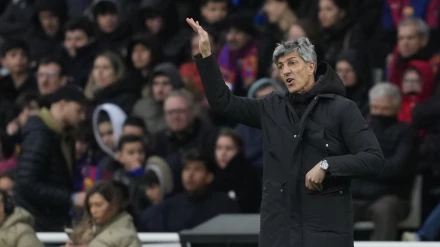 Imanol Alguacil, entrenador de la Real Sociedad