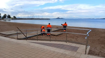 Acondicionamiento de playas en Cartagena