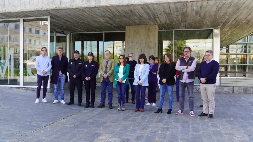 minuto de silencio por la muerte del papa Francisco