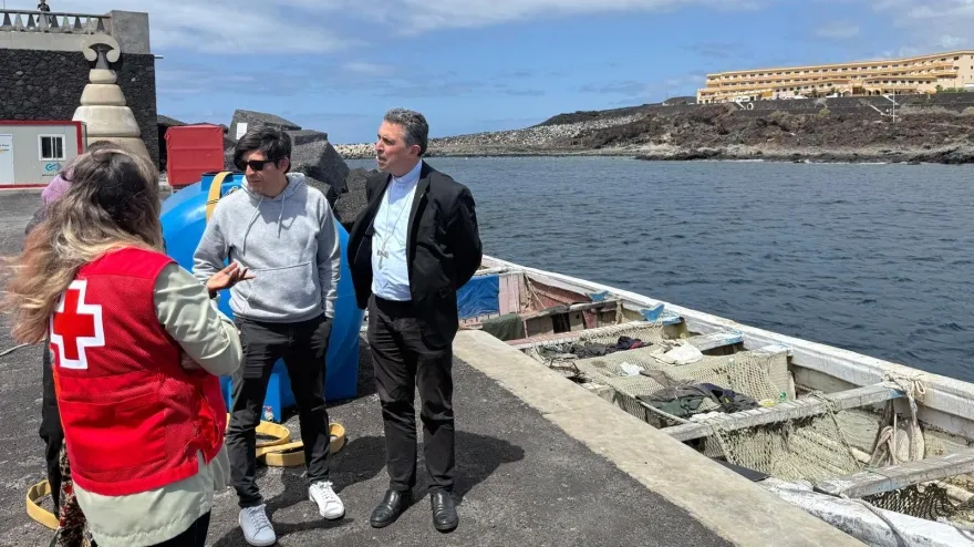 García Cadiñanos en La Restinga