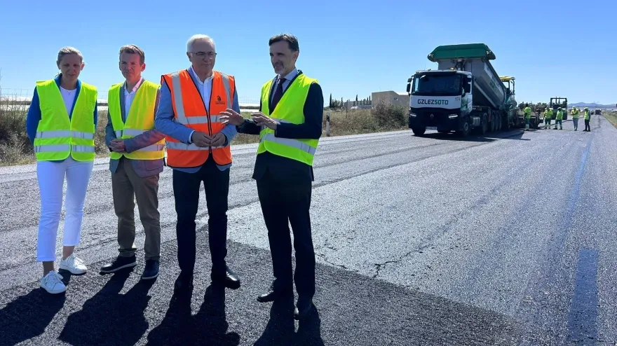 Obras en la variante de Torre Pacheco