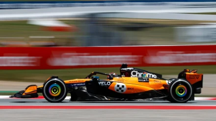Piastri durante los entrenamientos libres del GP de España