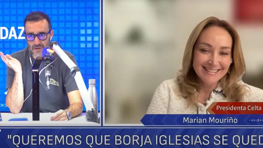 Marián Mouriño, en El Partidazo de COPE