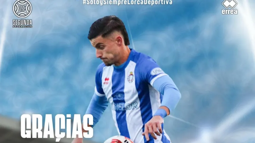 Vázquez no seguirá en el CF Lorca Deportiva el próximo año.