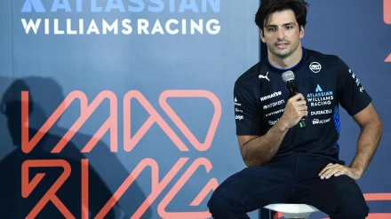 Carlos Sainz ha rodado este sábado en el circuito MADRING con el Williams