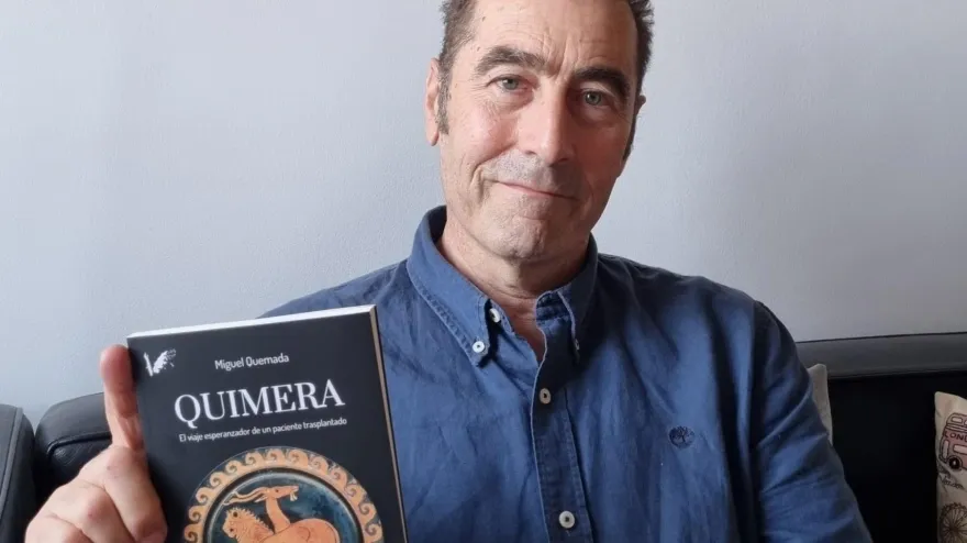 Miguel ha superado la leucemia gracias a un trasplante de médula y ahora quiere ayudar a quienes están en esa situación: "Quimera"