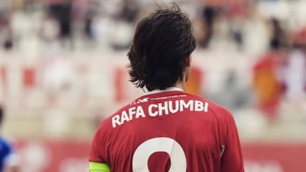 Rafael Fernández "Chumbi" con el Real Murcia
