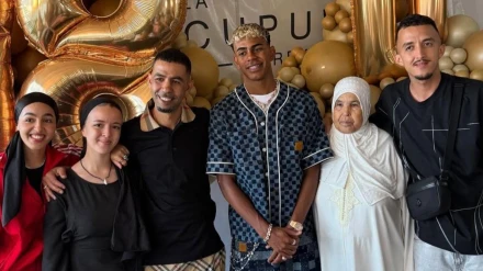 Lamine Yamal celebrando su 18 cumpleaños