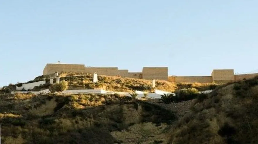Panorámica del castillo de Nogalte, una fortaleza medieval del siglo XIII, que preside Puerto Lumbreras
