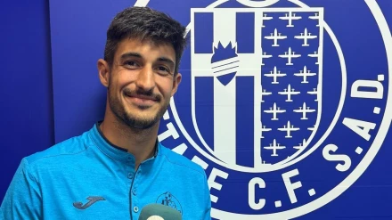 Alex Sancris, jugador del Getafe