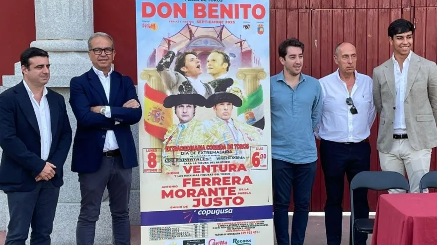 Presentación del cartel de Don Benito (Badajoz)
