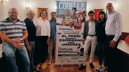Presentación de la feria de San Miguel de Corella (Navarra)