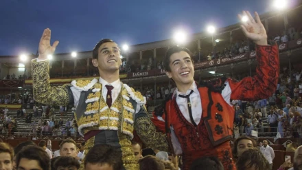 Ismael Martín y Marco Pérez, a hombros este viernes en La Glorieta