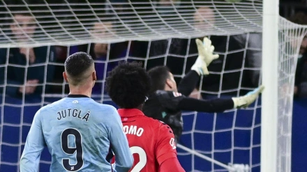 Gol de Jutglá, del Celta, a Osasuna