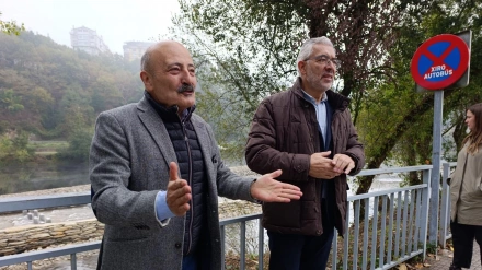 José Antonio Quiroga, Miguel Fernández y Marta Garrido