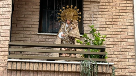 La virgen que sobrevivió intacta en la dana hace un año
