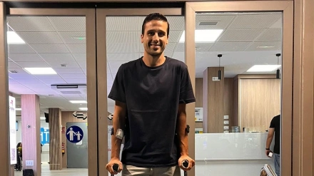 José Carlos Venegas, tras recibir este viernes el alta hospitalaria