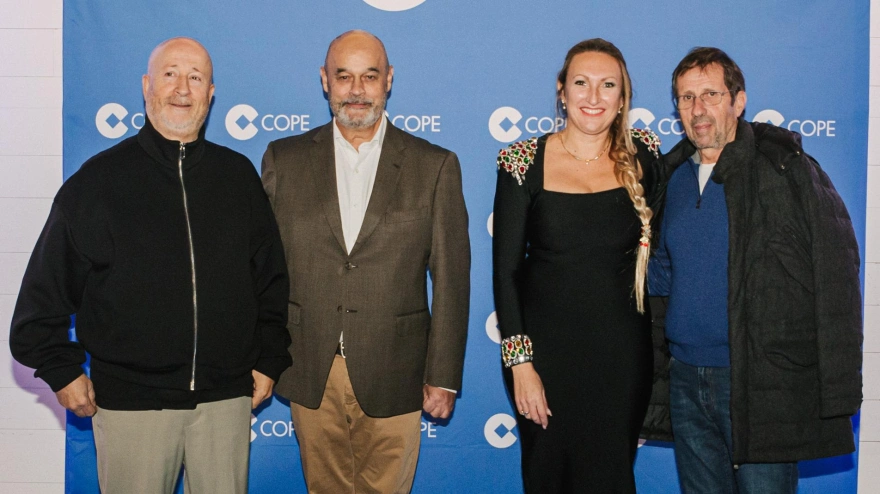 Luis Enrique Molviedro, Javier Tutor, Nuria González y Manolo Vega