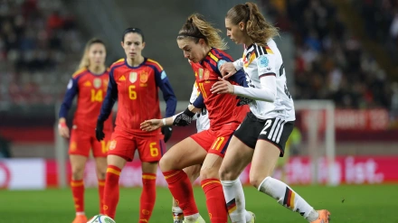 Alexia Putellas, en el Alemania - España de la final de la Liga de Naciones
