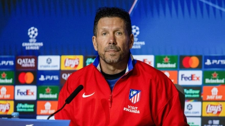 Simeone en rueda de prensa previa al partido contra el PSV Eindovhen
