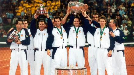 El equipo español campeón de la Davis en 2000