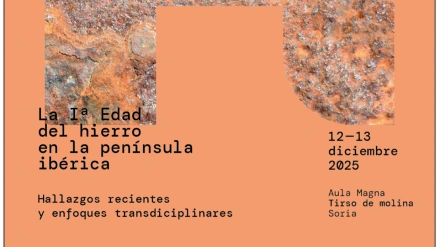 Soria será escenario los días 12 y 13 de diciembre del Primer Congreso sobre la Edad del Hierro en la Península Ibérica