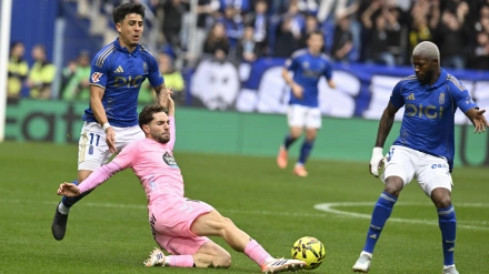 Colombatto y Sibo, en el Oviedo - Celta