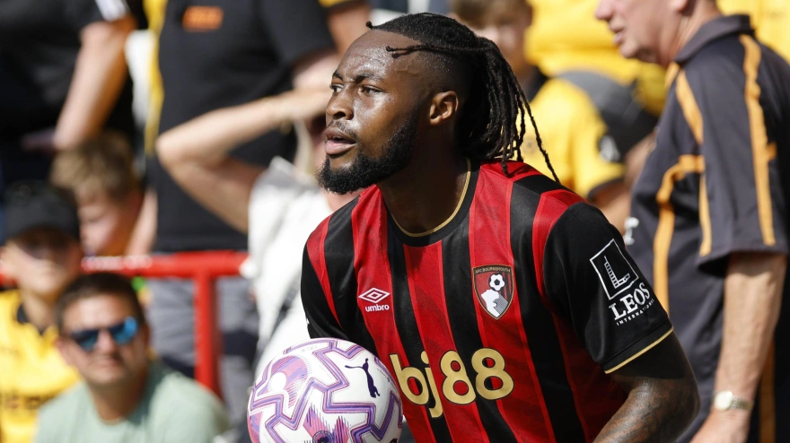 Semenyo podría dejar el Bournemouth por 72 millones de euros.